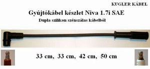 LADA NIVA 21214 1.7I GYÚJTÓKÁBEL SAE /NORMÁL CSATLAKOZÓS/